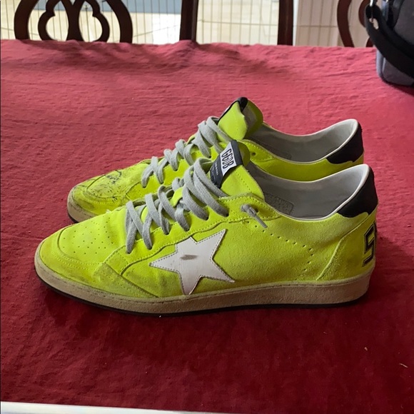 Golden Goose Size 42 Neon Green - Picture 2 of 7